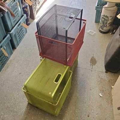 #5022 • Mesh Wire Totes
