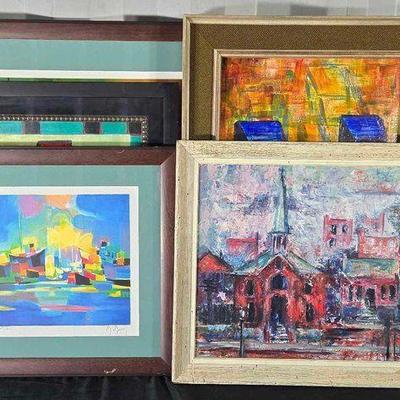#2248 • (5) Works Of Art
