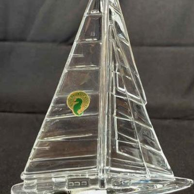 Waterford Crystal Sailboat 