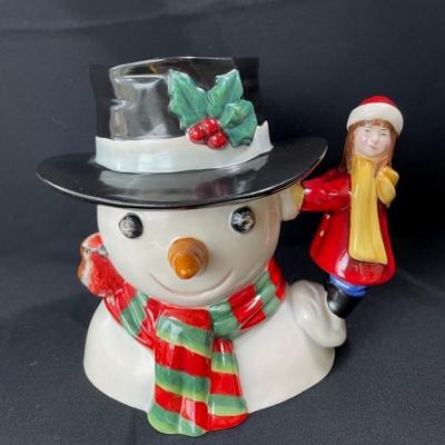 Royal Doulton Toby Jug Snowman
