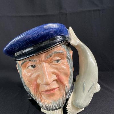 Royal Doulton Character Jug ‘ Captain Ahab ‘ D6500 * 1958