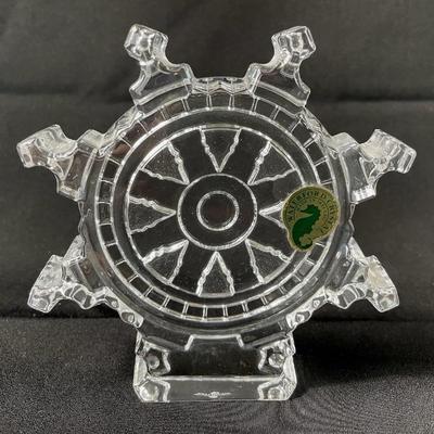 Waterford Crystal Ship Wheel