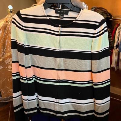 Designer clothing—sizes 2-6, some 8s; designer shoes, incl. Ferraegamo and Prada, sizes 9M-10M, vintage furs, fun tees, fancy golf shirts...