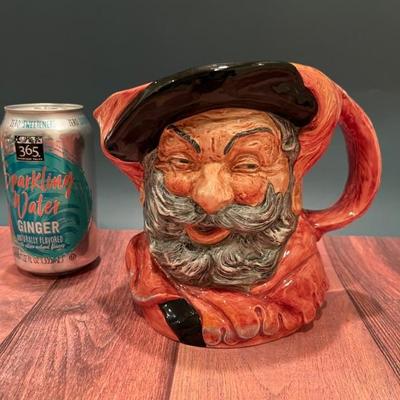 Loads of Toby jugs, character jugs in all sizes from Royal Doulton, Sterling and Artone—Winston Churchill, Falstaff, Neptune, pirates,...