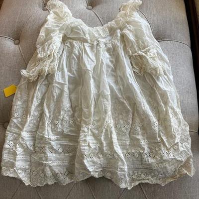 Antique christening gowns, baby dresses and robes