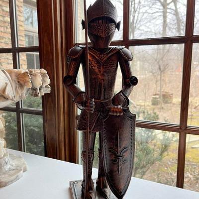A knight in shining armor