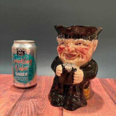 Loads of Toby jugs, character jugs in all sizes from Royal Doulton, Sterling and Artone—Winston Churchill, Falstaff, Neptune, pirates,...