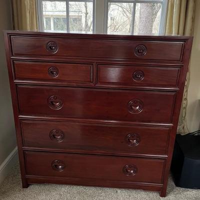 Elmwood campaign style dresser, imported from China, Asian style