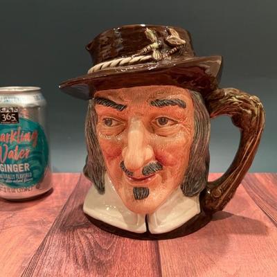 Loads of Toby jugs, character jugs in all sizes from Royal Doulton, Sterling and Artone—Winston Churchill, Falstaff, Neptune, pirates,...