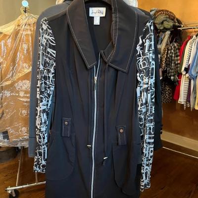 Designer clothing—sizes 2-6, some 8s; designer shoes, incl. Ferraegamo and Prada, sizes 9M-10M, vintage furs, fun tees, fancy golf shirts...