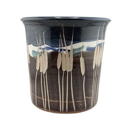 Lot 343   
Kaplan Signed Pottery, Cat Tail Design