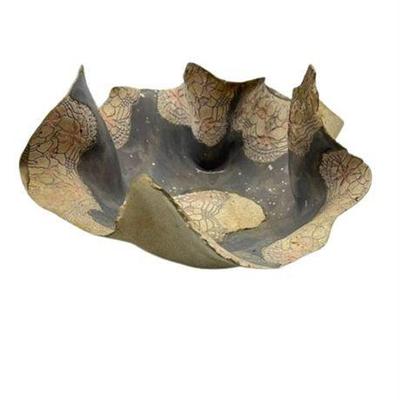 Lot 018-116   
Mark Hines Signed Studio Pottery Bowl