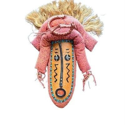 Lot 232   
Native American Folk Art Mask