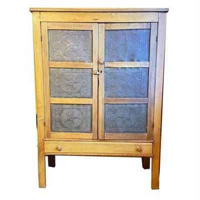 Lot 098-501   
Antique Pie Safe