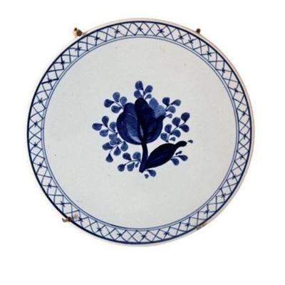 Lot 149 
Royal Copenhagen Aluminia Faience Tranquebar Blue Plate