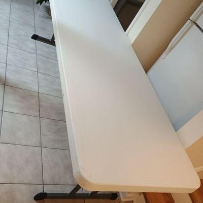 8ft Lifetime Folding Table
