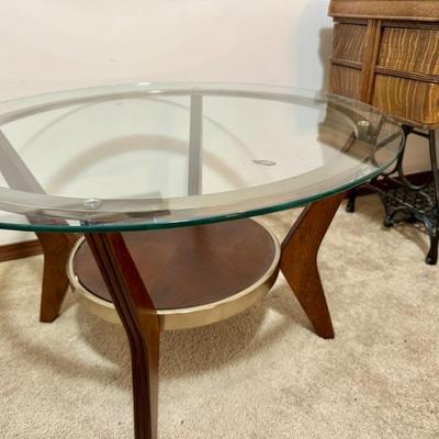 Mid Century style coffee and side table - matching