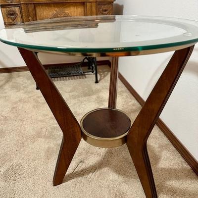 Mid Century style coffee and side table - matching