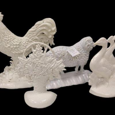 collection of cast iron door stops