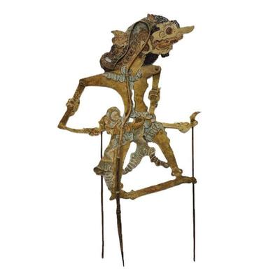 WAYANG KULIT INDONESIAN LEATHER OPERA PUPPET