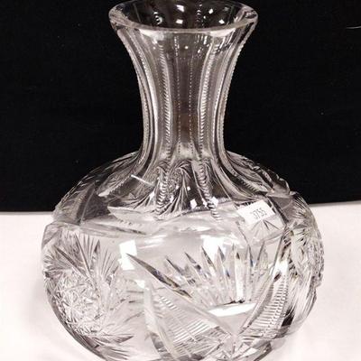 brilliant cut glass decanter