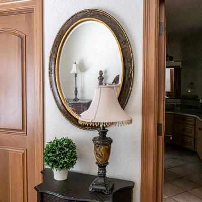 Sale Photo Thumbnail #195: $40 Mirror Lamp $30 Plant $15