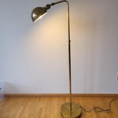 59 vintage brass floor lamp