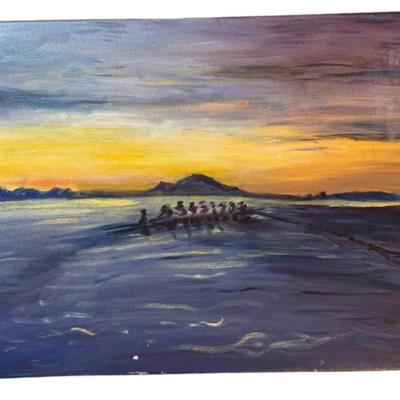 Original painting harmony in motion artist unknown