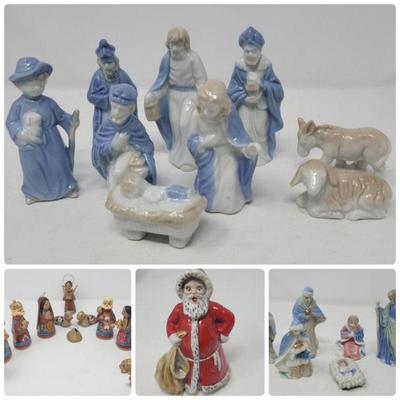 57 vintage nativity figures mexico sweden more