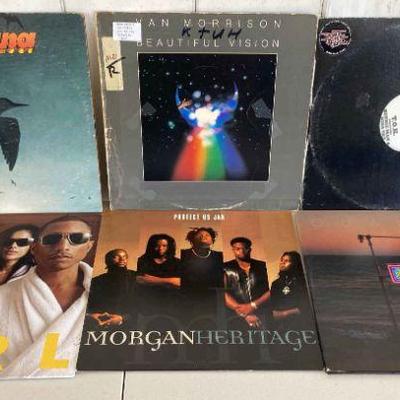 MCM008 Vintage Vinyl Records - Olomana, Van Morrison, Magnetica and More