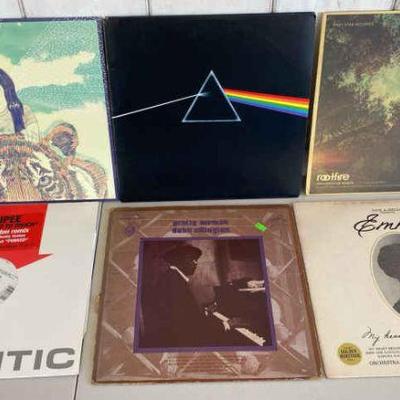 MCM009 More Vintage Vinyl Records - Pink Floyd The Dark Side Of The Moon, Emma, & More