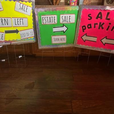 Look for signs!