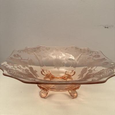 Depression glass bowl