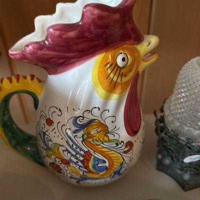 rooster pitcher