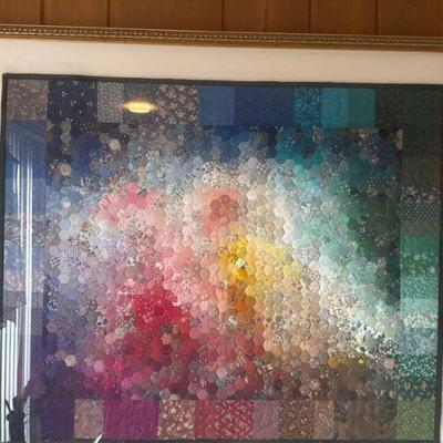 rainbow quilt