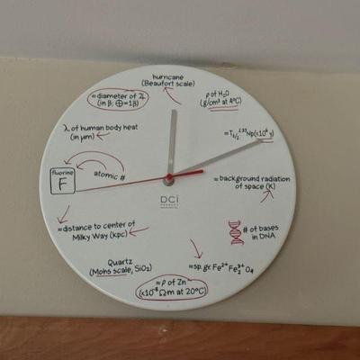 science clock