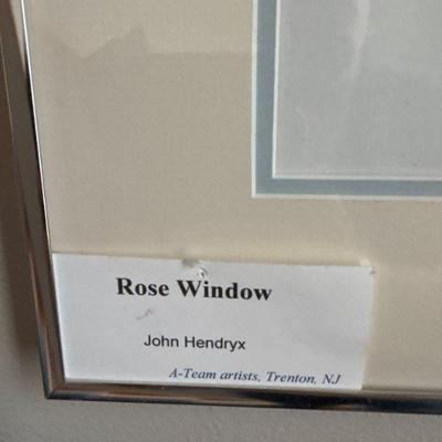 Rose Window by John Hendryx A-Team artists, trenton, NJ