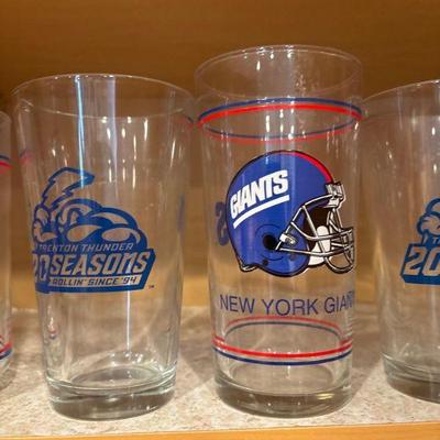 Ny Giants vintage glass