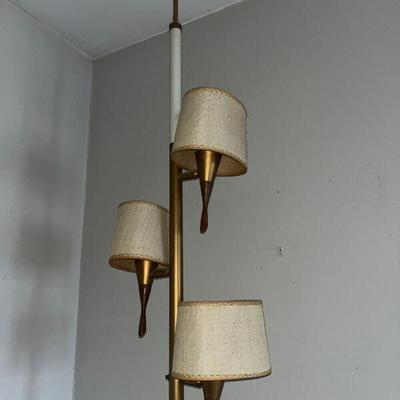 MCM tension pole lamp