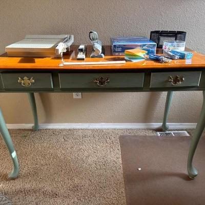 Desk and Accessories