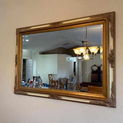 Gold Ornate Mirror