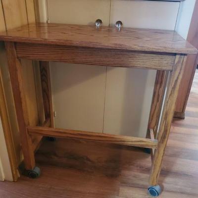 Cart with wheels-29x16x30