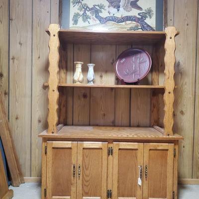 Cabinet with shelves-44x19x56