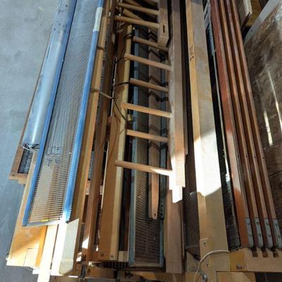 Antique floor loom!