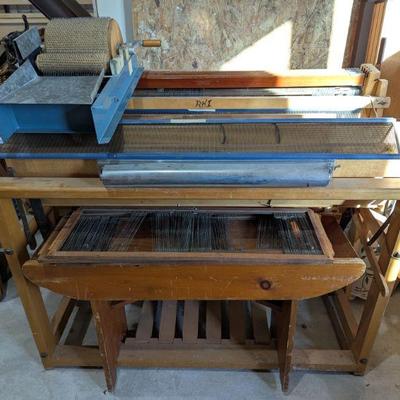 Antique floor loom!