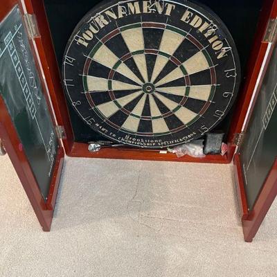 Bristle board dartboard 