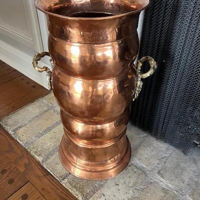 Copper "umbrella " stand