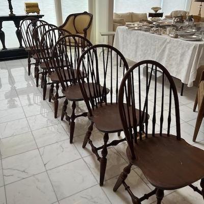 15 Windsor chairs 