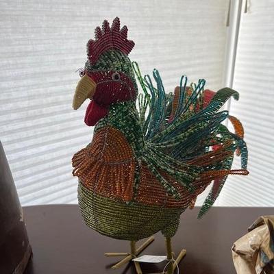 African Beaded rooster