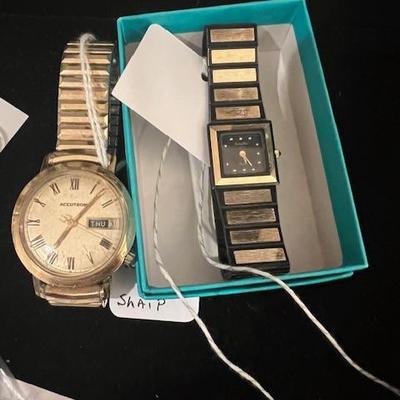 And watches....